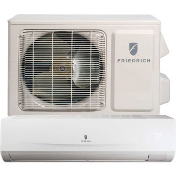 Friedrich Friedrich Floating Air Select Ductless Split System With Heat, 36,000 BTU, 18 SEER, 208/230V FSHW363